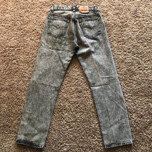 Vintage acid washed Levi’s